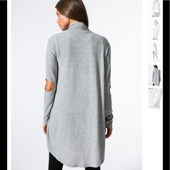 NWT Carbon38 LNA Open Elbow Cardigan in Ivory XS - Picture 3 of 7